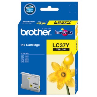 Brother LC37 Yellow Ink Cartridge